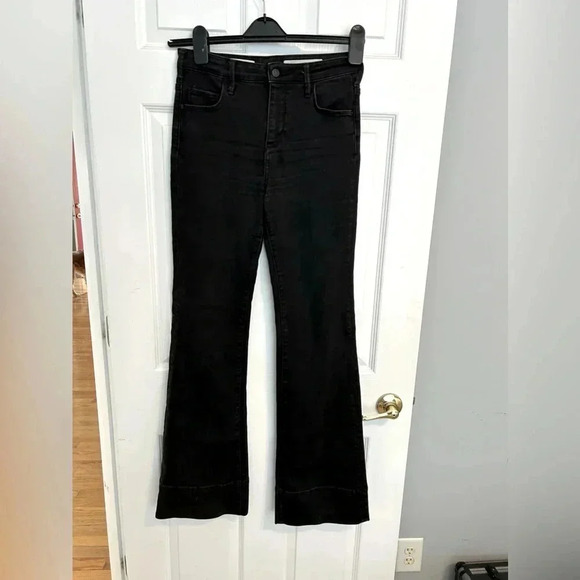 Pilcro Superscript Flare Black Jeans - Picture 1 of 12